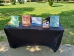 Annual New Student Day Learning Center Table